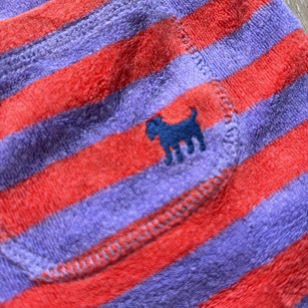 Mini Boden Striped Terry Cloth Shorts - Picture 4 of 7